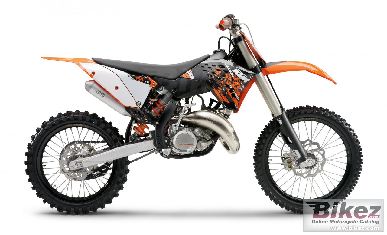 Big KTM 150 sx picture and wallpaper from Bikez.com